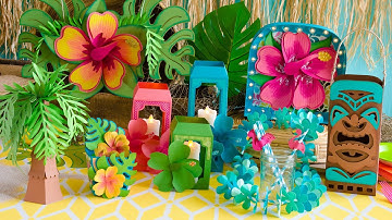 Tiki Party SVG Kit Trailer