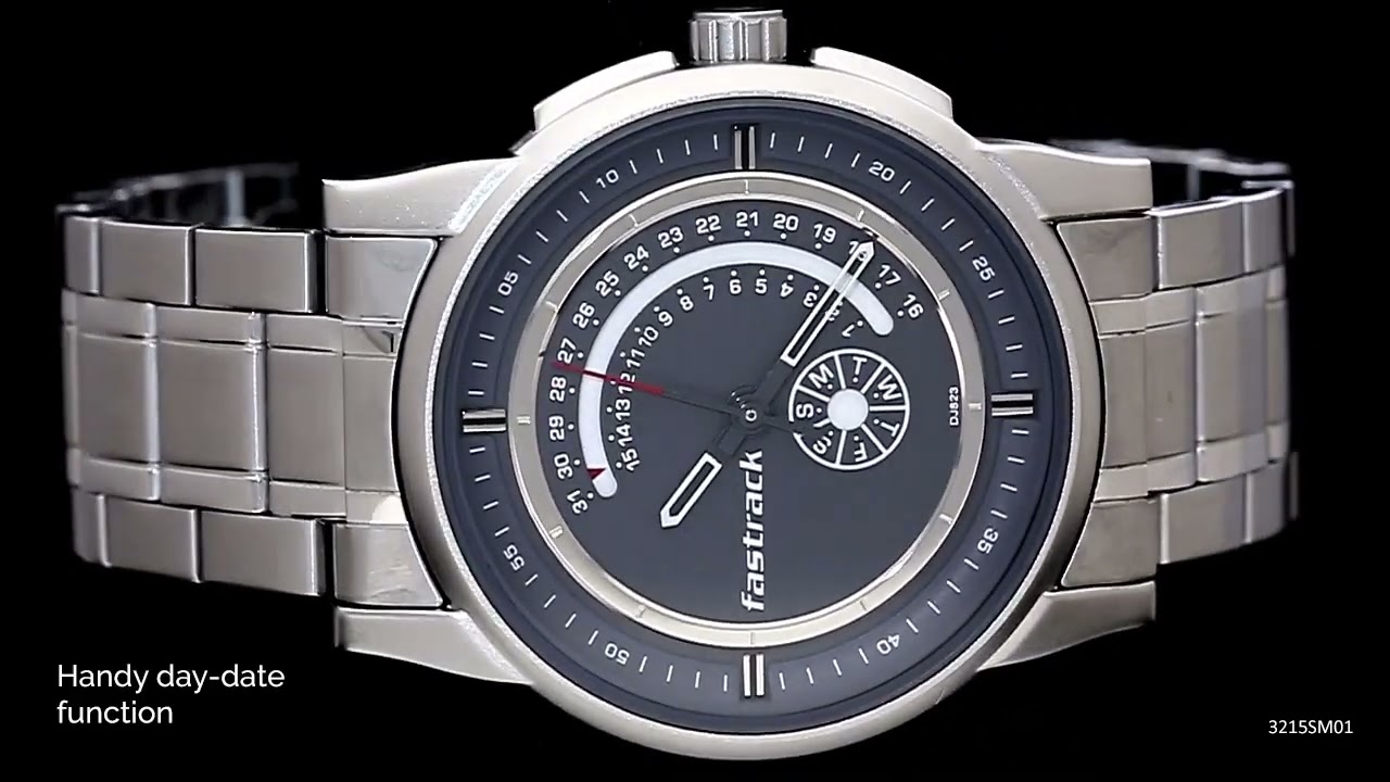 Fastrack NP3215SM02 Silver Metal Analog Men's Watch