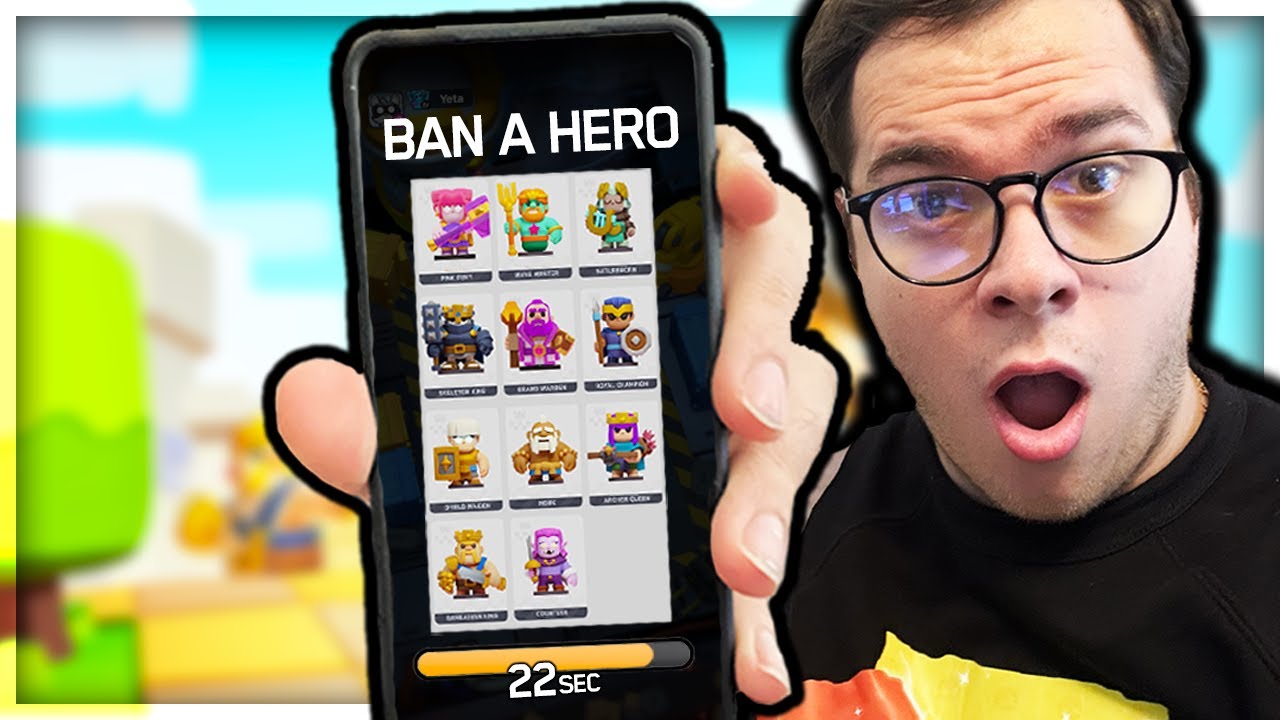 Ban draft challenge in clash mini youtube