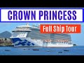 Crown Princess Full SHIP TOUR - including an Inside Cabin Tour