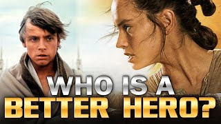 Do you agree with our Rey vs. Luke take? #starwars #podcast