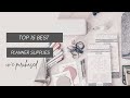 My Top 15 Best Planner Supplies I Have Purchased | At Home With Quita