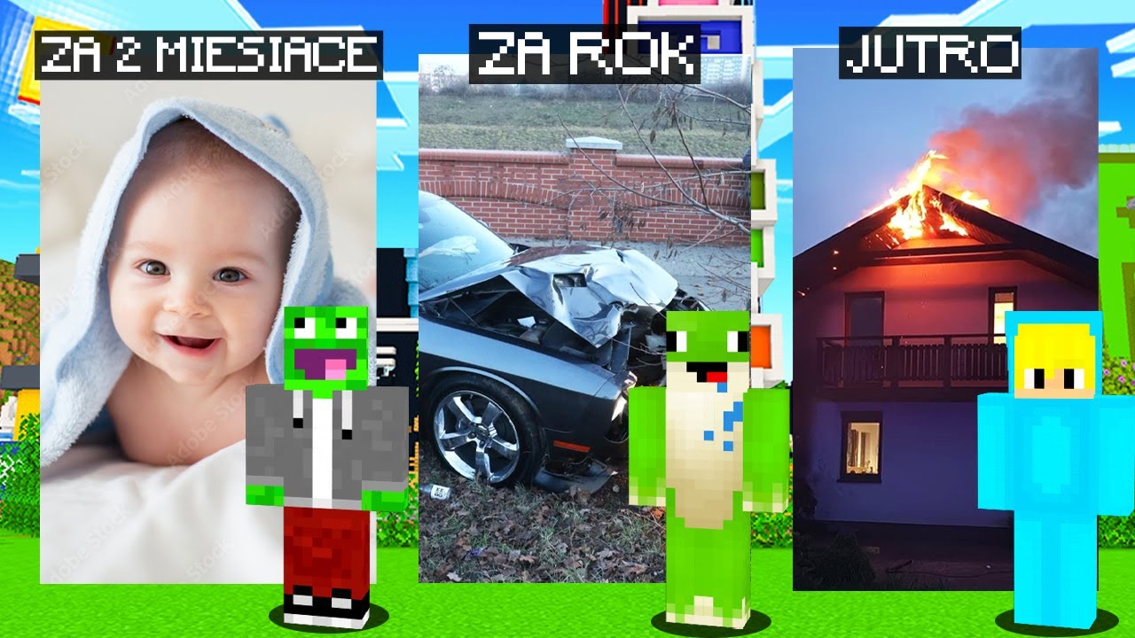 TA GRA PRZEWIDUJE TWOJĄ PRZYSZŁOŚĆ w Minecraft!