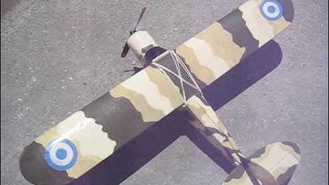 Hobbyzone Super Cub Military maiden flight