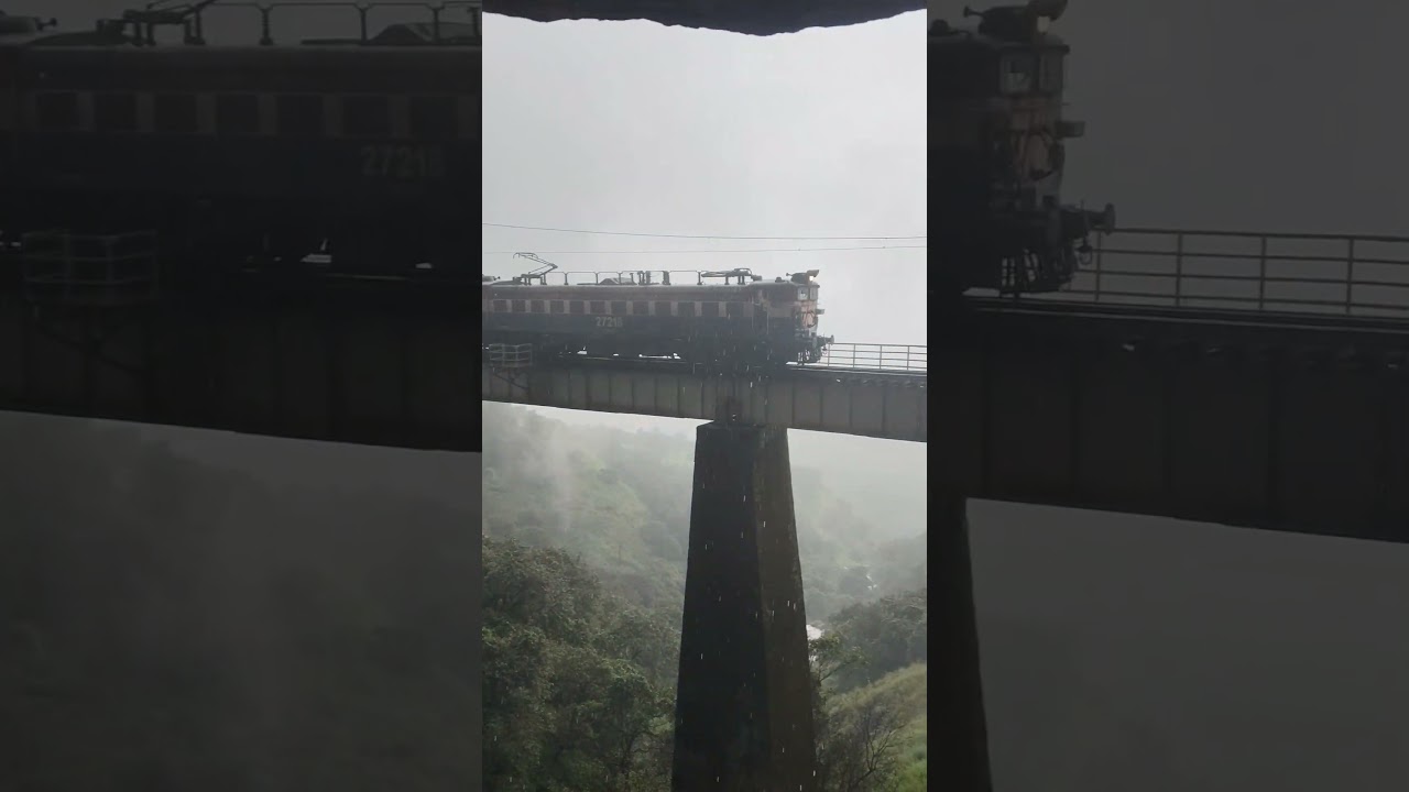 Kp waterfall rail engine Crossing 