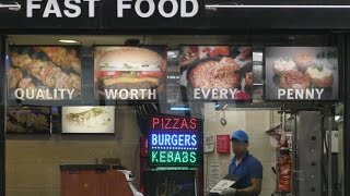 Fast Food Rights Campaign protest