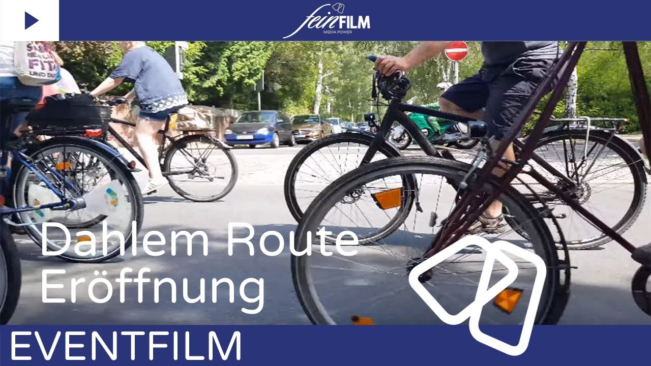 Eventvideo Dahlem Route Eröffnung 4K
