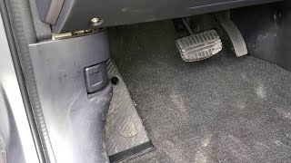 2008 To 2017 Mitsubishi Lancer OBD2 / OBDII Connector Port Location - On-Board Diagnostics DTC Codes