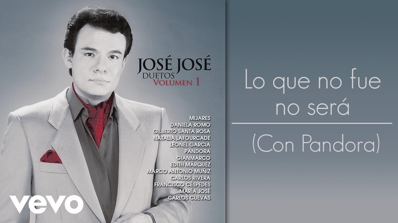 José José - Lo Que No Fue No Será (Cover Audio) ft. Pandora