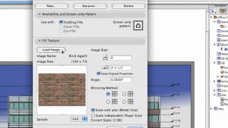 ArchiCAD 12 New Features - Fill Enhancements - Translucent and Image Fills