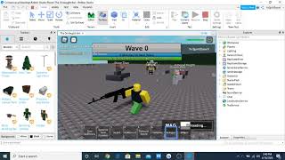 Roblox Studio | The Onslaught #2 | Wave 1 Prototype + Bonus