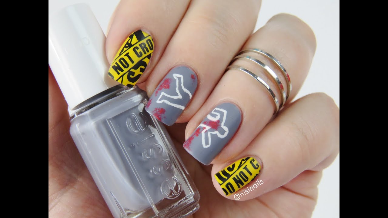 2. "CSI" Inspired Nails - wide 7