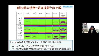 「地中レーダとAIによる高精度社会インフラ自動診断システムの開発」　大分工業高等専門学校　電気電子工学科　教授　木本 智幸