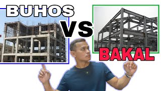 ANO MAGANDANG GAMITIN BUHOS O STEEL FRAME STRUCTURE? RCC VS H-BEAM