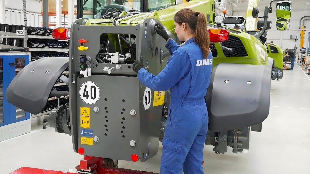 CLAAS SCORPION Telescopic Handlers Production 🚜 - How It’s Made 🏭