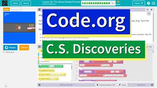 Code.org Lesson 26.13 A The Game Design Process | Challenge A | Answer Tutorial | High Score