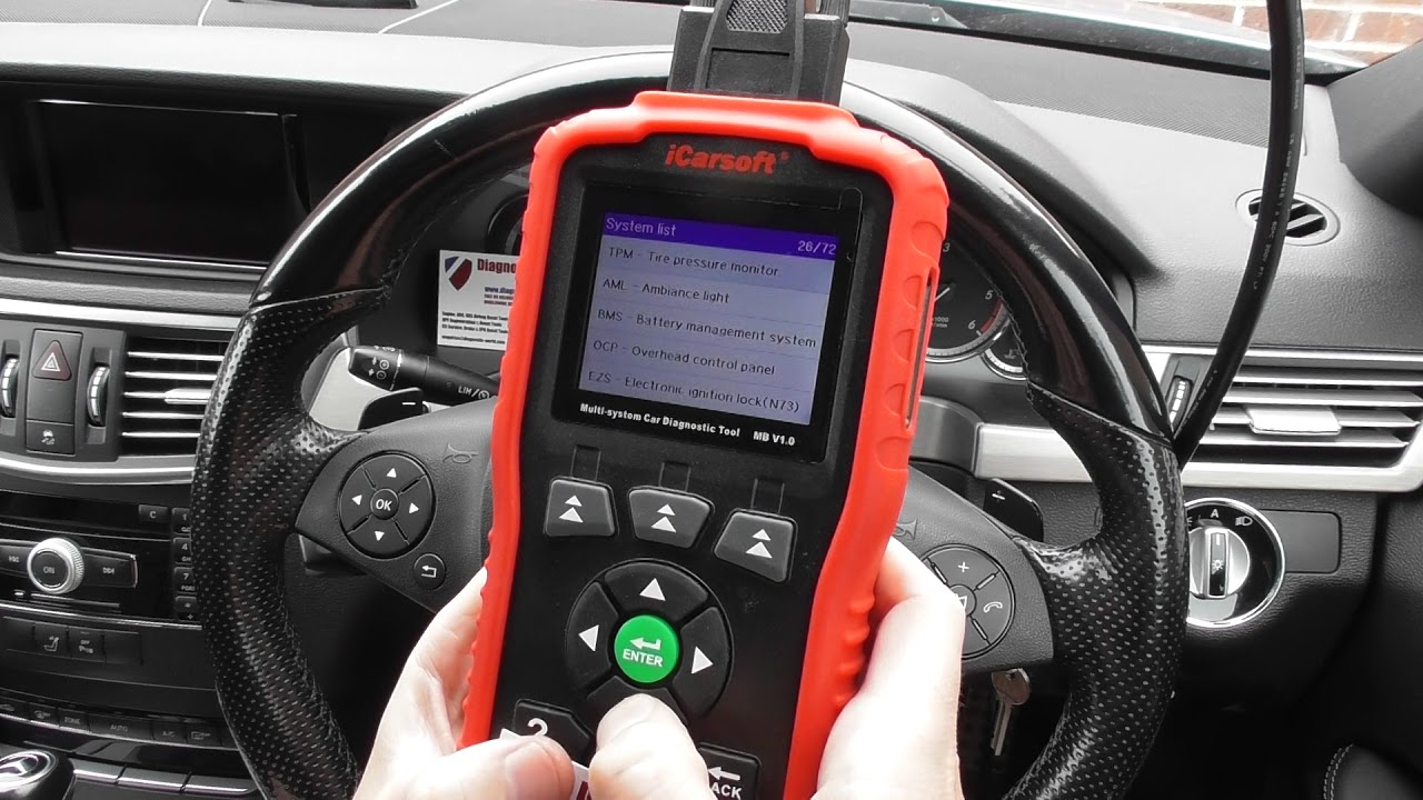 Mercedes E Class W213 iCarsoft MB V1.0 Best Diagnostic Tool System