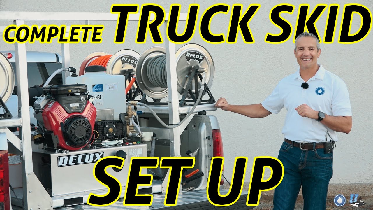 Complete Power Wash & Soft Wash Truck Skid Setup YouTube