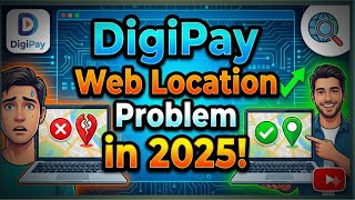 DigiPay Location Web Issue Fix | DIGIPAY | Updated 2025"