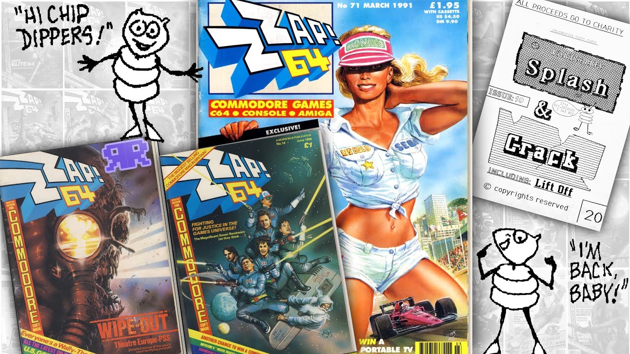 The electrifying story of ZZAP!64 - the cult gaming mag - YouTube