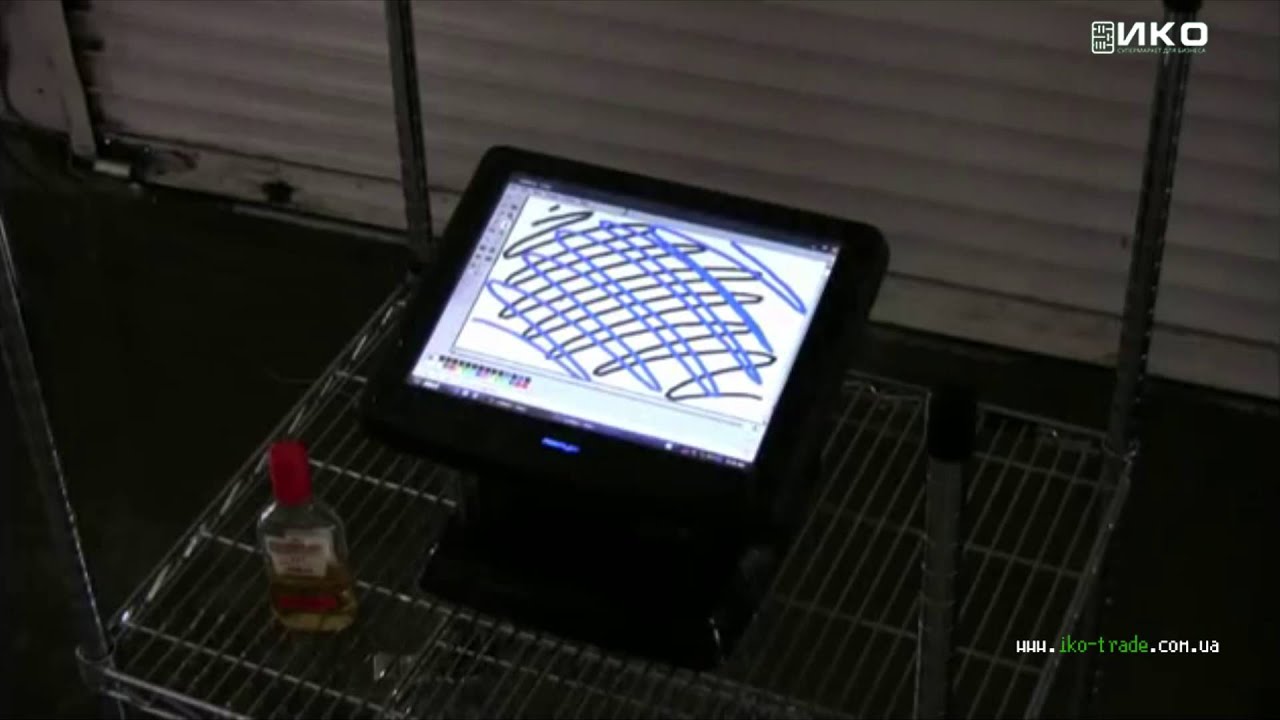 краш тест POS системы POSIFLEX