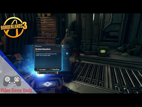 Borderlands 3 - The Kevin Konundrum - Side Mission { PS4 Pro - 1080HD - No Commentary }