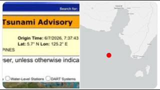 Tsunami Situation Tbd After 8.2 Magnitude Earthquake Strikes Off Coast Of South Philippines!