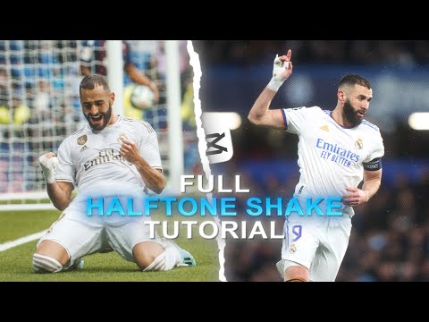 Full Halftone Shake Effect Likes Ae On Capcut | Mobile Edits