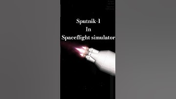 Sputnik-1 In Spaceflight simulator #sfs #sfs2 #phonk #shorts