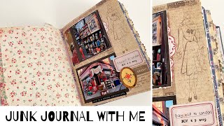 Junk Journal With Me | Ep 09 | Journaling Process