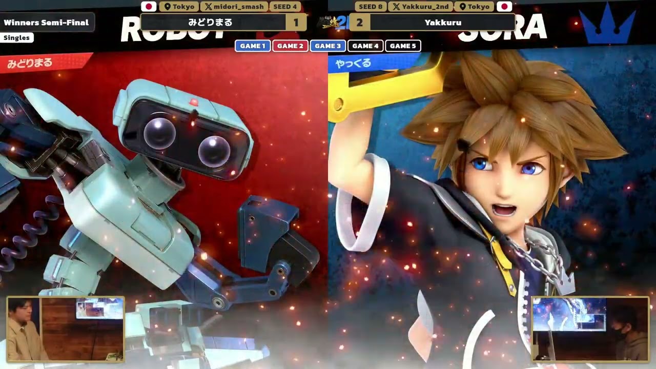 渋谷”達” #53 WSF - みどりまる (ロボット) vs Yakkuru (ソラ