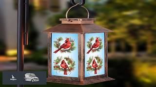 Solar Lanterns for Garden Decor Waterproof Design Solar LED Hanging Lights