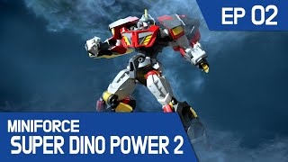 Miniforce Super Dino Power2 Ep.02 Charge Stego Magma