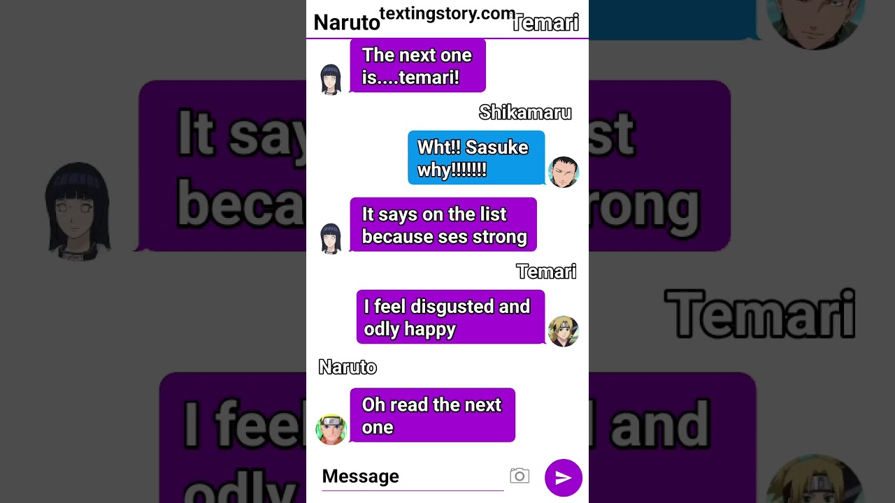 What if Hinata found Sasuke's crush list 😳😳❤️❤️❤️❤️