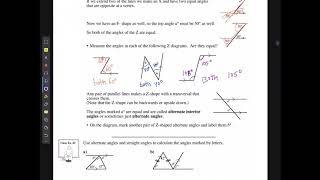 M20-2 Reasoning with Angles Lesson 2 part 1 Math 20 2 Reasoning With Angles And Triangles Lesson 2