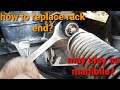 How to diagnose and replace rack end or inner tie rod