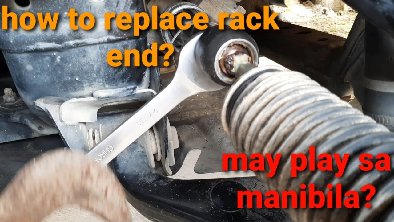 How to diagnose and replace rack end or inner tie rod..