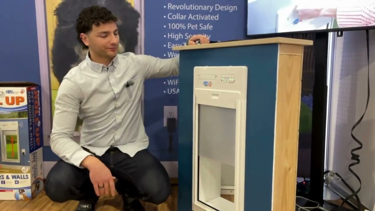 CES 2026 Was Wild: Inside High Tech Pet’s Booth + The Smart WiFi Dog Door Everyone Stopped For