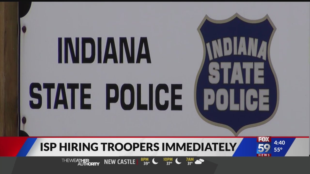 ISP hiring troopers immediately