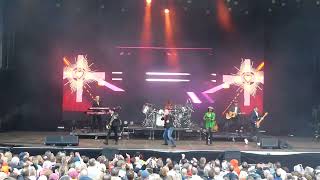 Simple Minds live clips from "Over oslo" festival Grefsenkollen Norway 11.06.2022