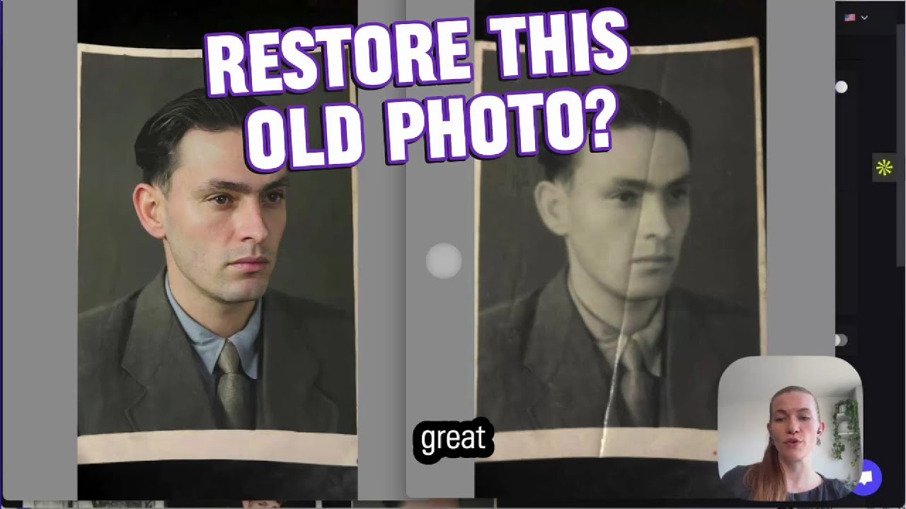 How to restore old photos with AI (fix scratches & add color) - LetsEnhance