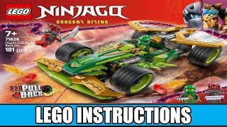 LEGO NINJAGO Lloyd’s Race Car 🚗 | EASY Step-by-Step Build for Beginners (71828)