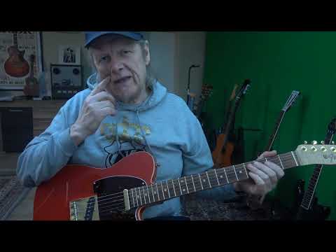 Rock Classics "Walk of Life" Chicken picking Rhythm Guitar Tutorial