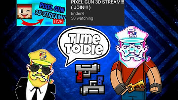 Fighting EnderR During A Live Stream - Pixel Gun 3D