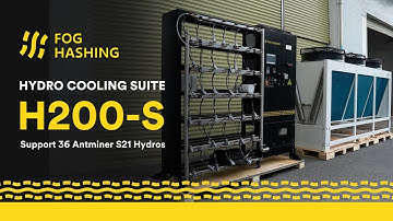 Hydro Cooling Suite H200-S, Support 36 Antminer S21/S23 Hydros, 200kW Cooling Capacity