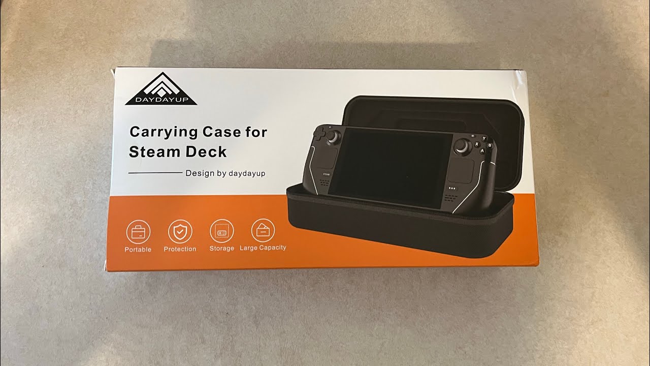 Unboxing Daydayup Carrying Case Compatible with Steam Deck & Nintendo ...