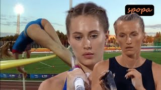 Olympic silver medalist Angelika Sidorova won the pole vault at the Russian Athletics Championships