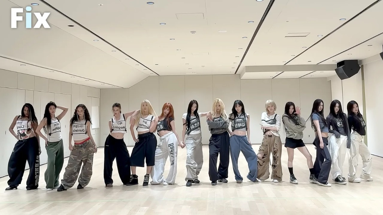 LE SSERAFIM x ILLIT x KATSEYE - 'ICONIC BY MISTAKE' Dance Practice MIRRORED