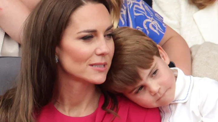 Kate's Reaction To Prince Louis' Platinum Jubilee Tantrum