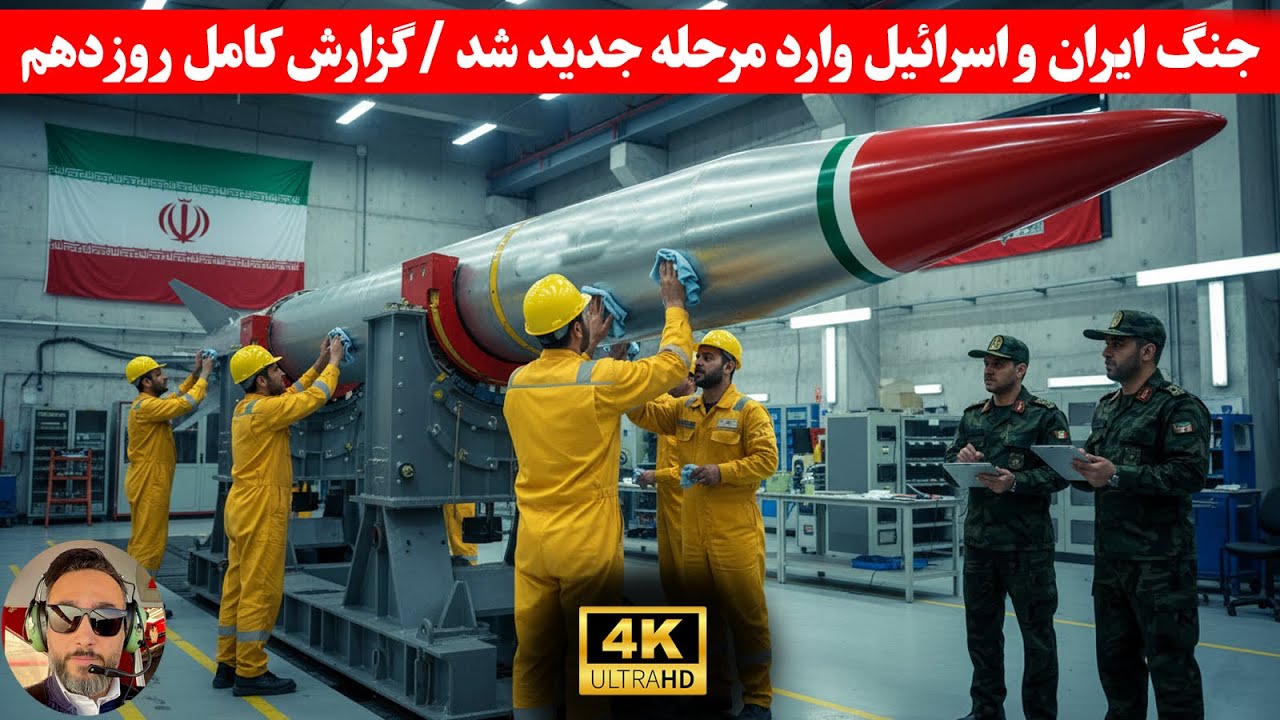 مهم : جنگ ایران و اسرائیل وارد مرحله جدید شد/گزارش کامل روز دهم